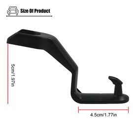 LXROAR01 Outer Front Floor Carpet Hook Compatible with Toyota ‎FJ Cruiser 2007 2008 2009 2010 Year, for 58521-35061 Floor Mat Clips
