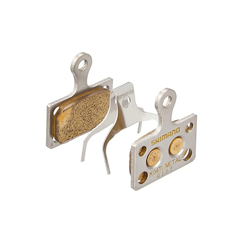 Shimano Disc Brake Pad K04TI Metal Titanium Back Plate