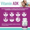Vitamins ADK Vitamin Supplement 5000 IU Vitamins A, D3, and