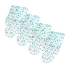 Baluue Sets Moisturizing Heel Stickers Podoschisis Stickers for Dry Feet Blisters Protection Comfortable for High Heels Flat Shoes Pcs