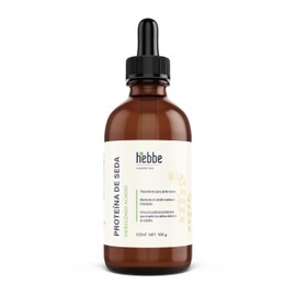 HEBBE - Proteína de Seda Hidrolizada 100 g | Uso y Aplicación Cosmética para Shampoos, Acondicionadores, Mascarillas y Más | Mejora la Salud Capilar y Cutánea | Contenido de 100 g