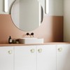 Xinghonyac 8 Pcs Clover Four-Leaf Cabinet Knobs, Cabinet Drawer Pulls