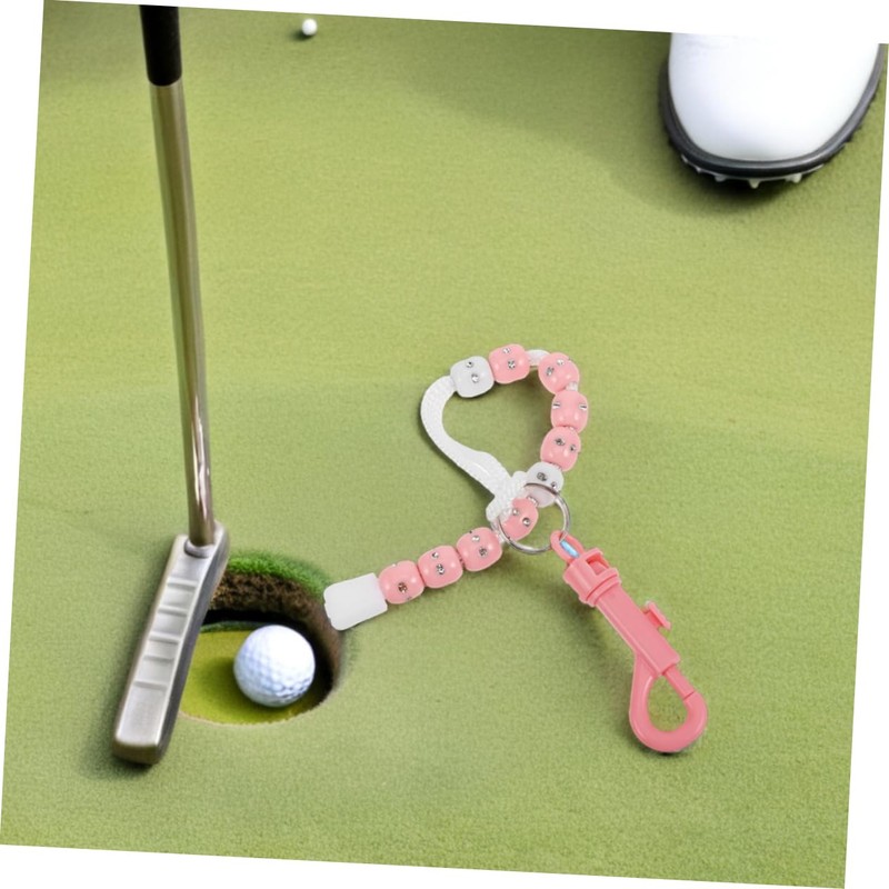 Kisangel Golf Bead Score Counter Durable Plastic Stroke Tracker with