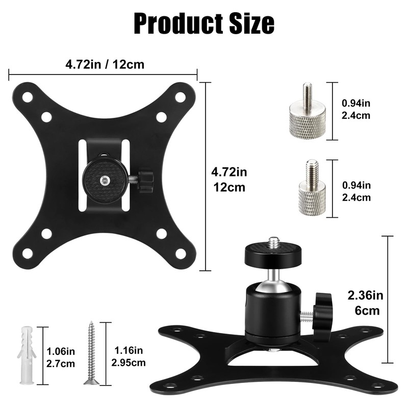 2-Be-Best Projector Mount Mini Projector Ceiling Mount Adjustable Bracket Universal