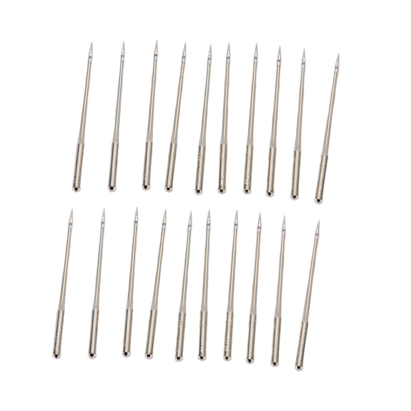 20Pcs Shoe Repair Machine Needle Stainless Steel High Hardness Easy
