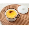ONEMORE Ramekins with Lids, 12 oz Ceramic Small Casserole Dish