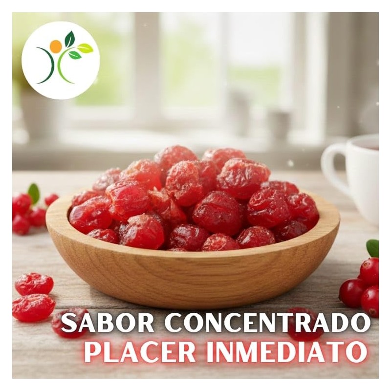 Xenivalle | Cereza Deshidratada 500g | Cereza Seca Sin Semillas