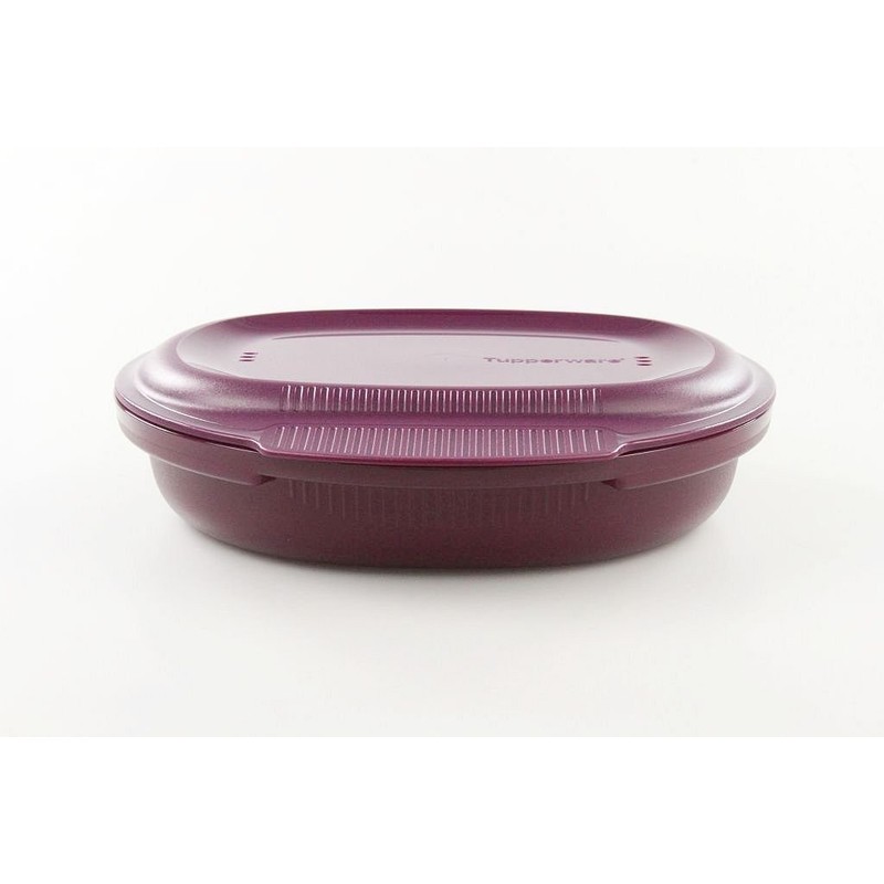 TUPPERWARE Mikrowelle Micro Healthy Delight 775 ml lila großer Omelett-Meister