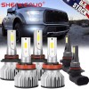 SHENKENUO For 2015-2019 Ford F150 - 6X 6000K LED Headlight