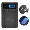 SEIVI EN EL15 Camera Battery Charger LCD Charging Display for