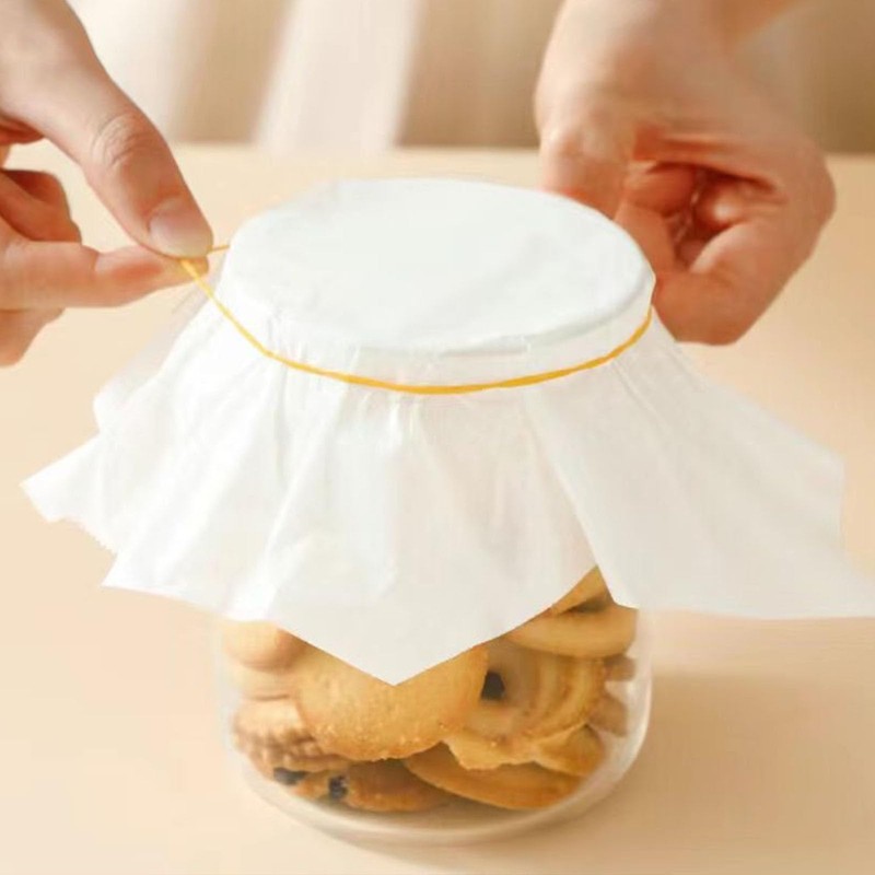 50 Sheets 20 * 30cm White Pre-Cut Baking Parchment Paper