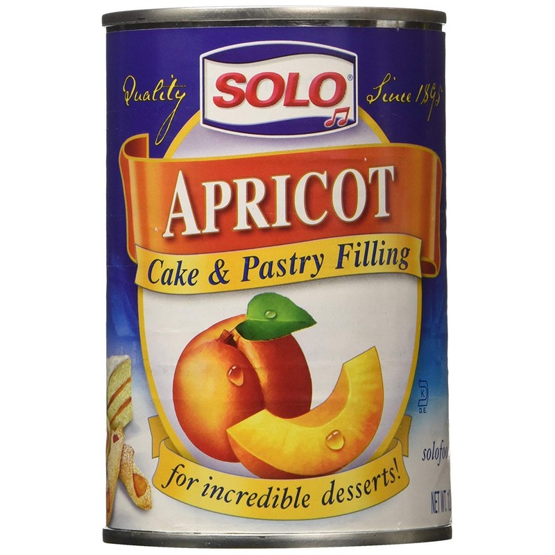 Solo Variety Pack Apricot Raspberry Poppy Cake and Pastry Filling