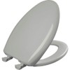Bemis Classic Colors Slow Close Toilet Seat, Easy Clean Hinges