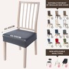 Viste tu hogar Pack of 6 Dining Room Chair Covers,