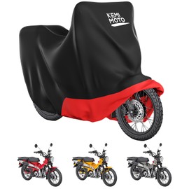 [CT125 Hunter Cub] KEMIMOTO CT125 Cover, Hunter Cub, Motorcycle Cover, Box Compatible, Waterproof, 300D Thick, Motorcycle Cover, UV Protection, High Windproof, Dustproof, Rainproof, Snowproof,
