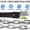 Chain Lock with Key eLinkSmart Waterproof Bicycle 100CM Chain Lock