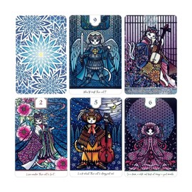 Miao Oracle DX | Neko-ya Yoshikido | 36 Cards with Japanese Instruction Manual (English Language Not Guaranteed)