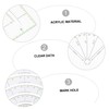 TEHAUX Acrylic Quilting Ruler Durable Patchwork Tailor Ruler for DIY
