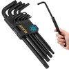 ELEAD 11-Piece Torx Star Allen Wrench Set with Extension Bar,