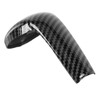 Gear Shift Knob Trim Carbon Fiber Grain Scratch Free Replacement