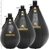 Meister SpeedKills Leather Speed Bag w/Lightweight Latex Bladder - Black