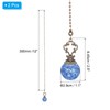 PATIKIL Ceiling Fan Pull Chain, 2 Pack 12" Decorative Ball