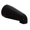 Westbrass E531-1F-62 5-1/4" Standard Front Connection Tub Spout, Matte Black