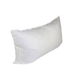 White Duck Down & Feather Pillow- Pillows with Soft-Medium Support 2-Pack
