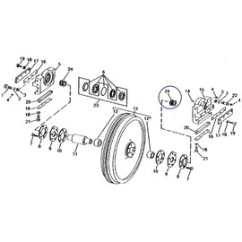 RAParts AT135802 New Idler Shaft Seal Fits John Deere 450 450B 450C 450D 450E ...