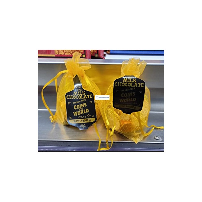 Trader Joe’s Milk Chocolate Coins of the World 4oz 113g
