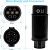 EV Charger Type 1 to Type 2 Adapter,SAE J1772 to