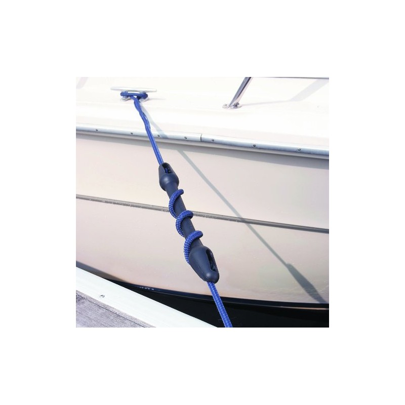 Dock Edge + Inc. 3/8-7/16-Inch Boat Mooring Snubber (10-12 mm),Black