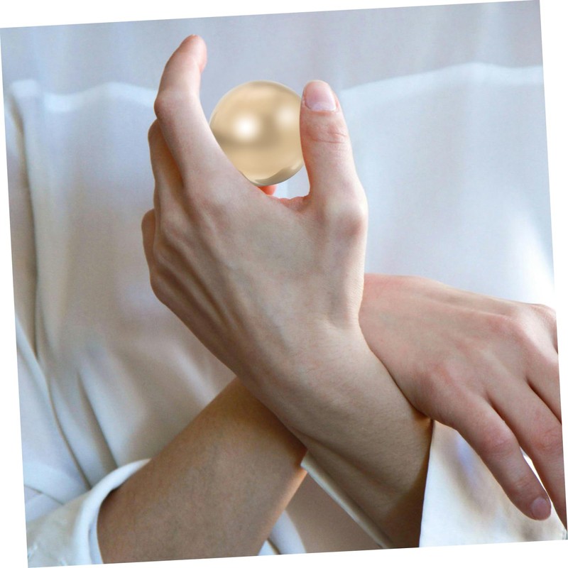 Ipetboom 2pcs Brass Exercise Ball Copper Baoding Balls Chinese Health