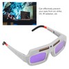 Welding Glasses Soldering Goggles Auto Darkening Solar Power Battery for