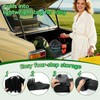 xinhang Foldable Camping Shower Base 41"x41"x5" with Drain Pipe, Indoor/Outdoor