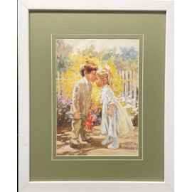 Generic Corinne Hartley Sweet Innocence New CUSTOM FRAMED Children Impressionism Art