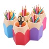 GlobalDeal Direct 5 Pack Creative Pencil Tip design Pen Vase