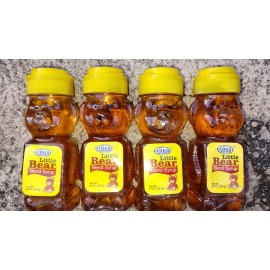 global brands 32 oz. Global Brands Little Bear Amber Honey Maple Syrup Blend (4 jars 8oz each)