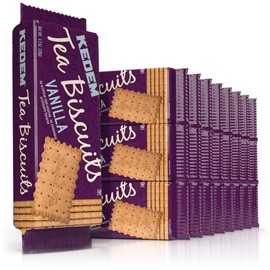 Kedem Tea Biscuits, Vanilla, 4.2-Ounce (Pack of 24)