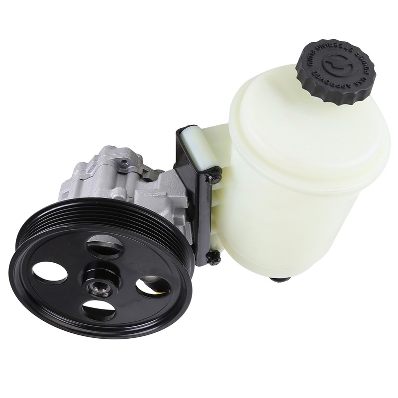 Power Steering Pump with Pulley Reservoir compatible for Ram 1500