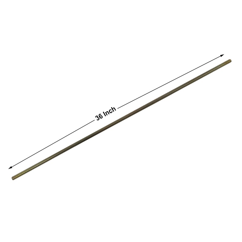 B&P Lamp® 1/4 IP X 36" All Thread Pipe, 1/2"