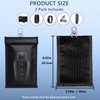 DORIDOMI Faraday Key Fob Protector, 3.9” x 8” Large Fireproof
