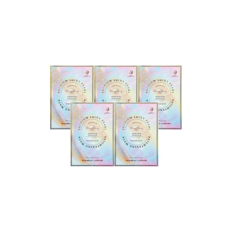 Raphael Premium Shiny Pearl Brightening Mask Pack 30ml 10 sheets