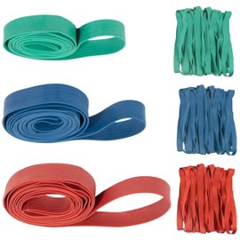 US Cargo Control Large Rubber Moving Bands (36-Pack), Variety Pack of 30", 36", and 42" - 12 Straps of Each Size - Extra Strength Moving Rubber Bands for Furniture, Mover Blankets, & Pallets