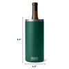 YETI Rambler Wine Chiller, Fits Most Wine Bottles, Black Forest