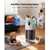 oneisall Pet Cat HEPA Air Purifier for Home Large Room,PP04