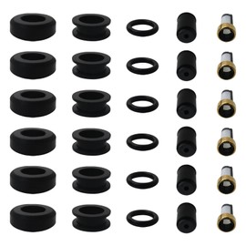 Upgraded O-Rings, Pintle Caps, Filters Replacement Set for Toyota T100 Fuel Injector 1993-1994