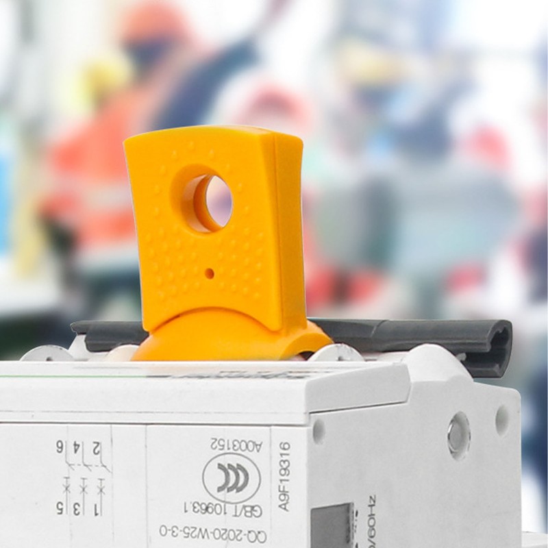 Miniature Circuit Breaker Lockout ABS Portable Pinout Power Isolation Electrical