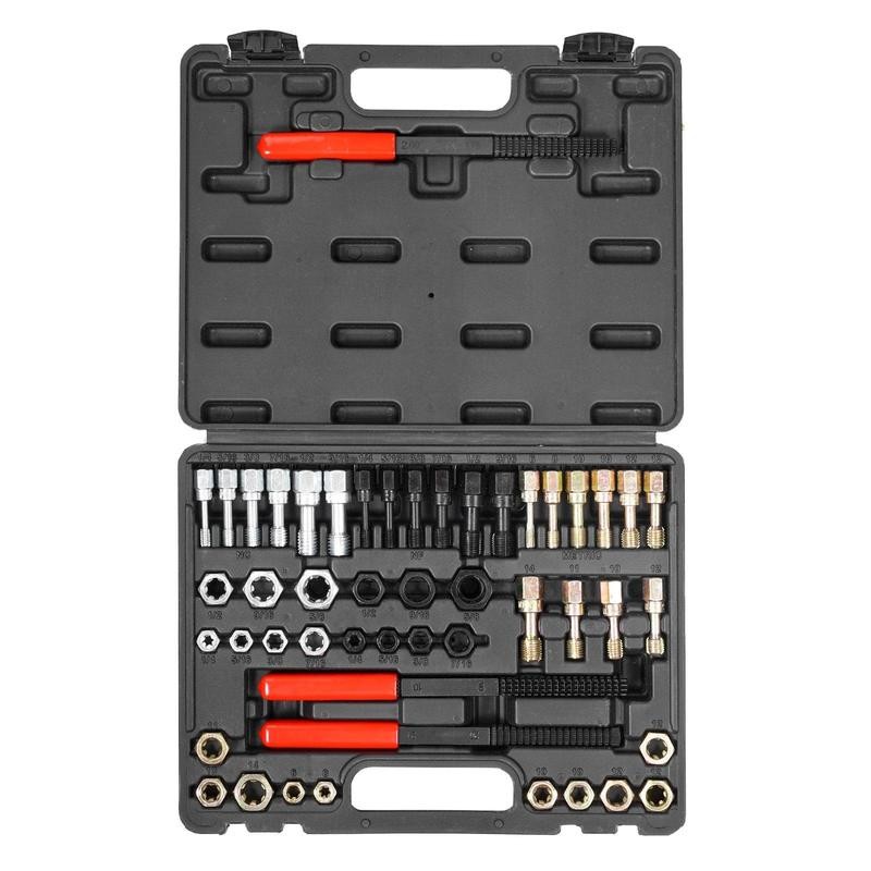 VEVOR 49PCS Thread Chaser Set UNC UNF Metric Thread Restorer