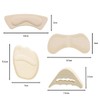 Laroal 10 Pairs High Heel Cushion Pads Shoe Filler Pads